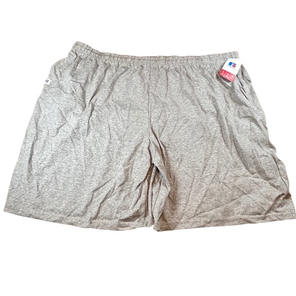 Russell Athletic Other - Russell Athletic Mens 4XL Jersey Shorts Oxford Gray Elastic Waist 25843M0 NWT